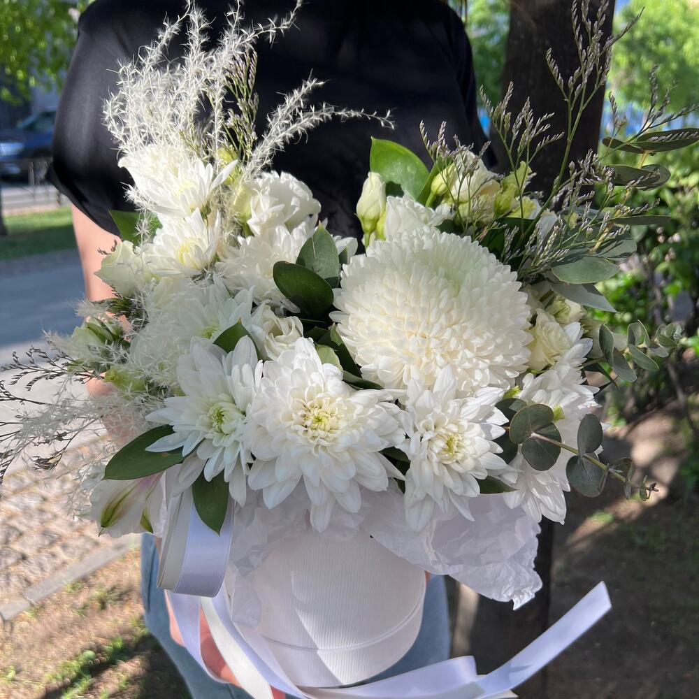 Цветы в коробке 